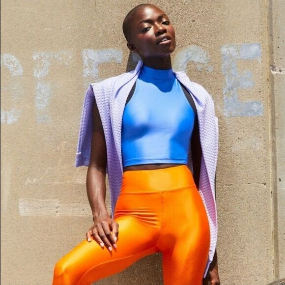 Koral Arid Energy Sports Bra In Blue Small - Picture 2 of 10